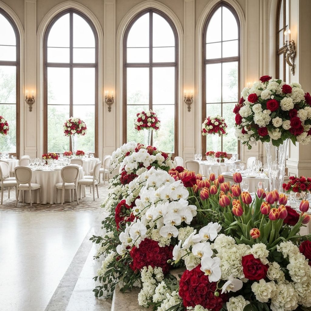 Luxury wedding ceremony